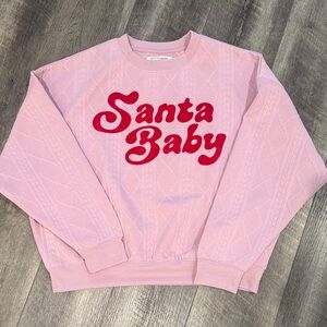 NWT SANTA BABY Grayson Thread oversized sweatshirt